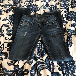 Silver jeans