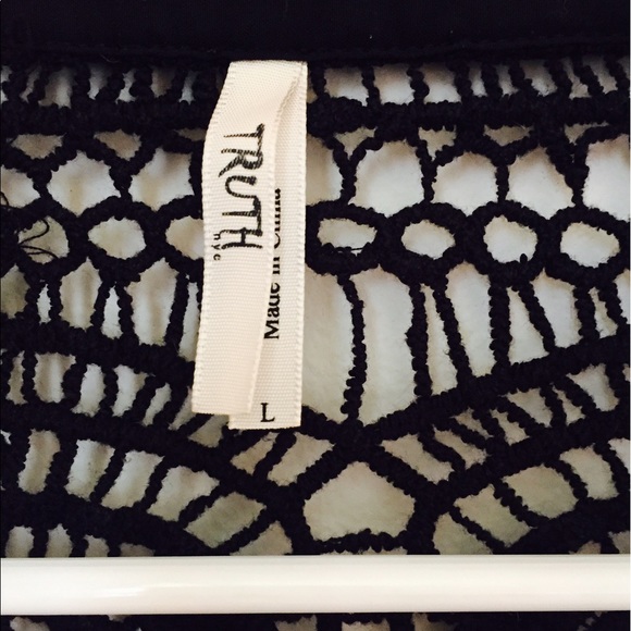 Sheer black top - Picture 3 of 3