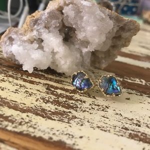 like new kendra scott shell studs