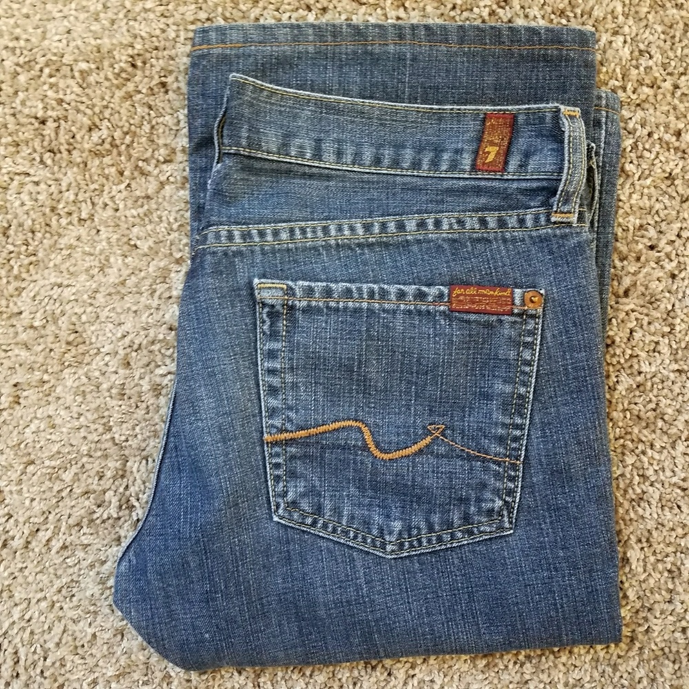 7FAMK bootcut jeans