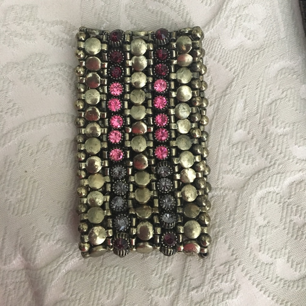 Thick wrist stretchy bracelet