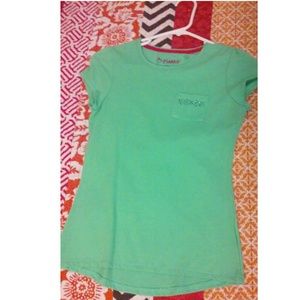 Hanes mint green shirt