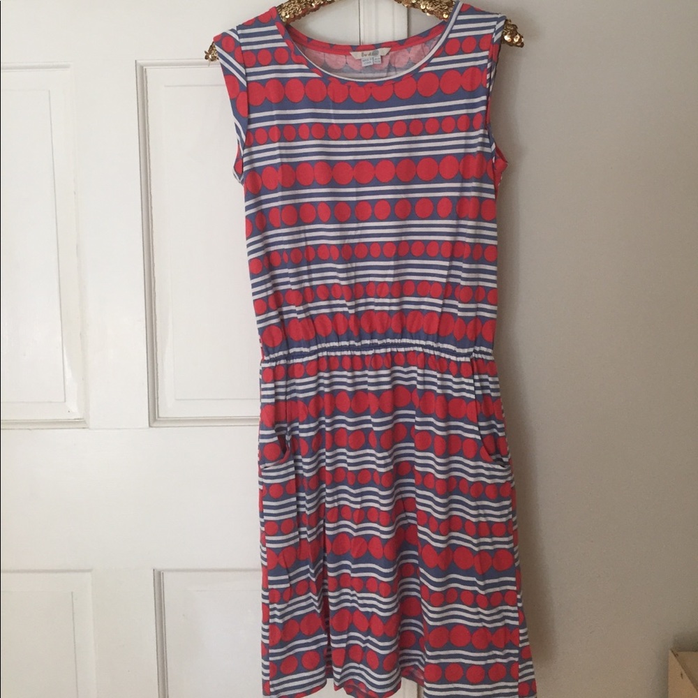 Boden jersey dress. EUC. Size 8 regular.