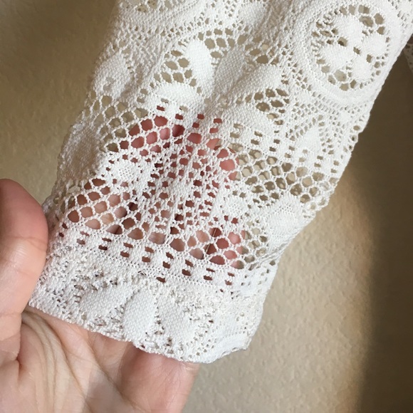  Charlotte Russe white lace dress  - Picture 2 of 4