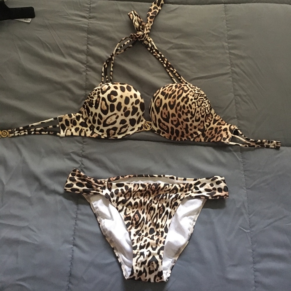 Victoria's Secret Push-Up Bathing Suit.