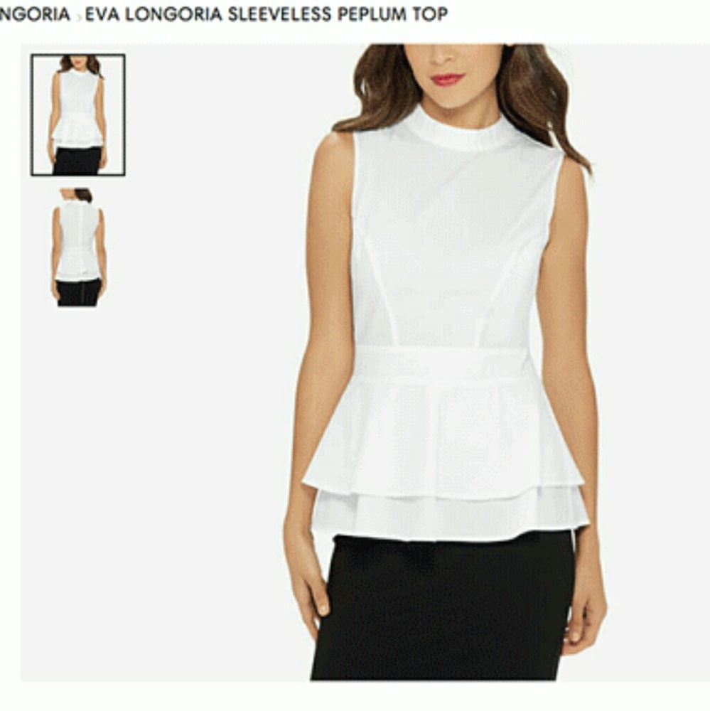 NWT The Limited-Eva Longoria collection peplum top