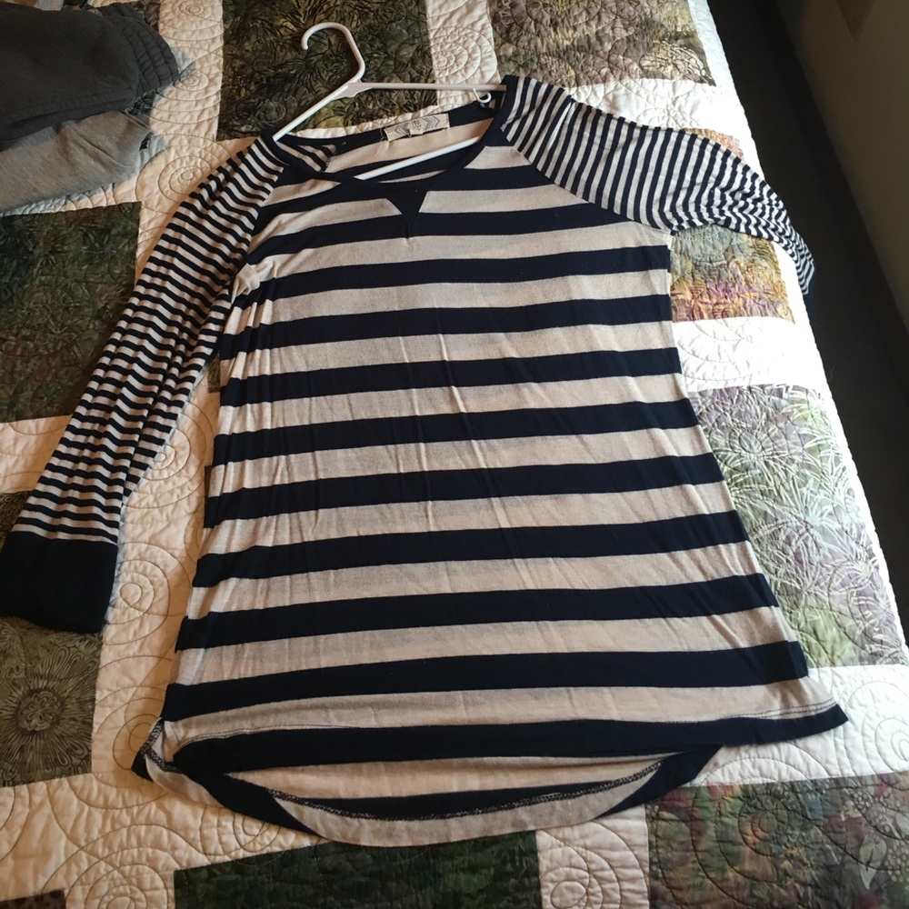 Large - Striped Top