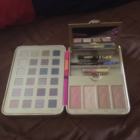 Two eye shadow palettes