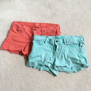 Pair of Pastel Lucky Brand Shorts