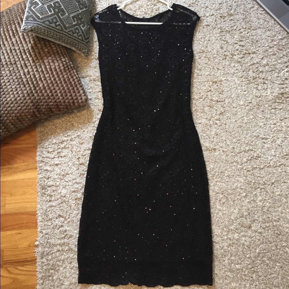 Black Lace Dress