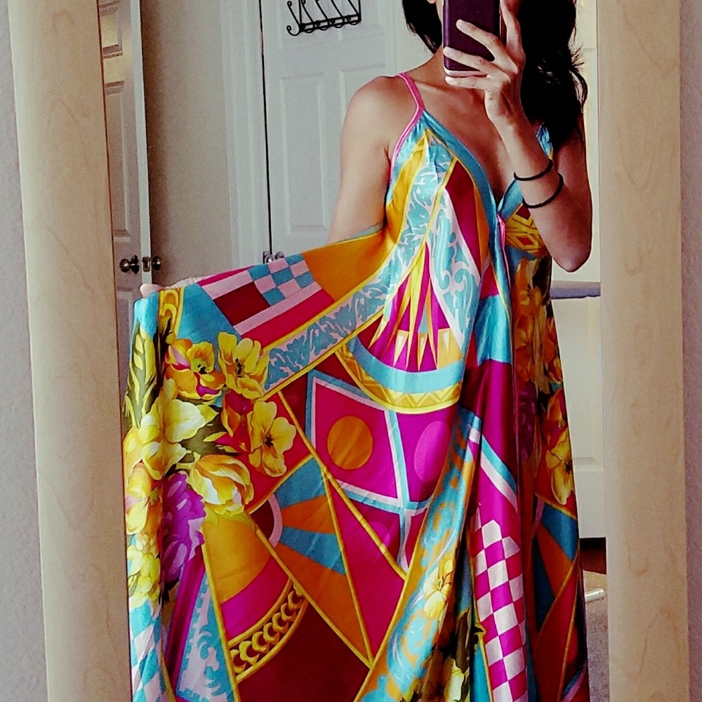 Multicolor Maxi Dress