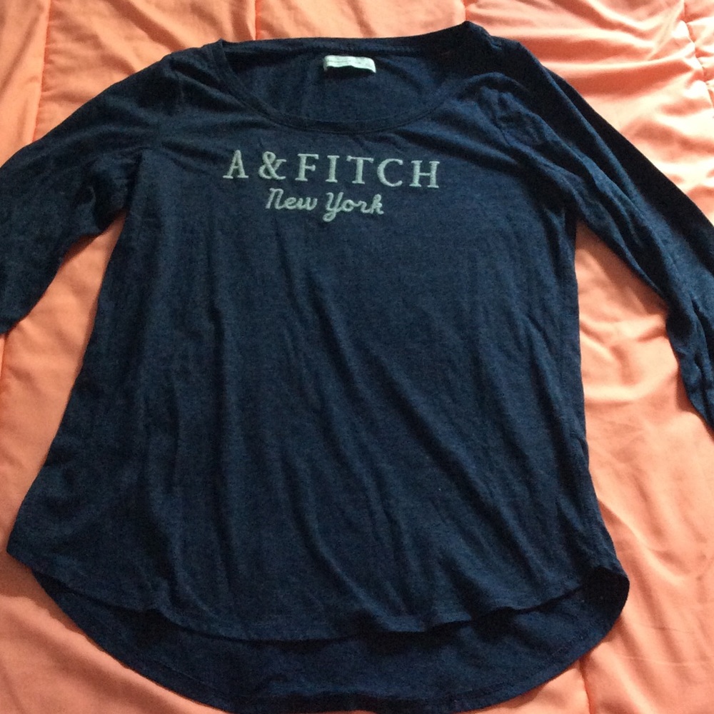 Abercrombie and Fitch long sleeve graphic tee