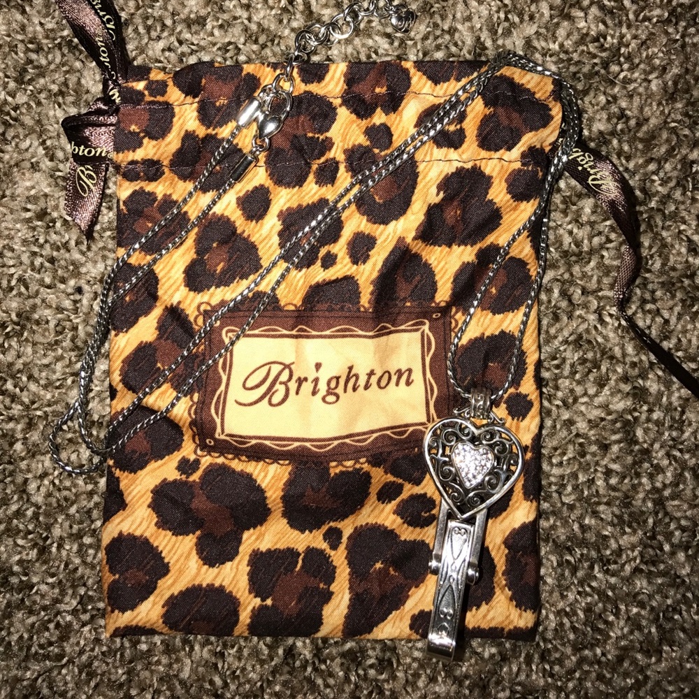 Brighton Badge Clip Necklace
