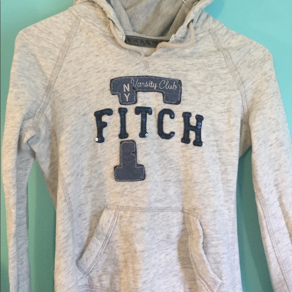 Abercrombie and Fitch Grey Sweatshirt