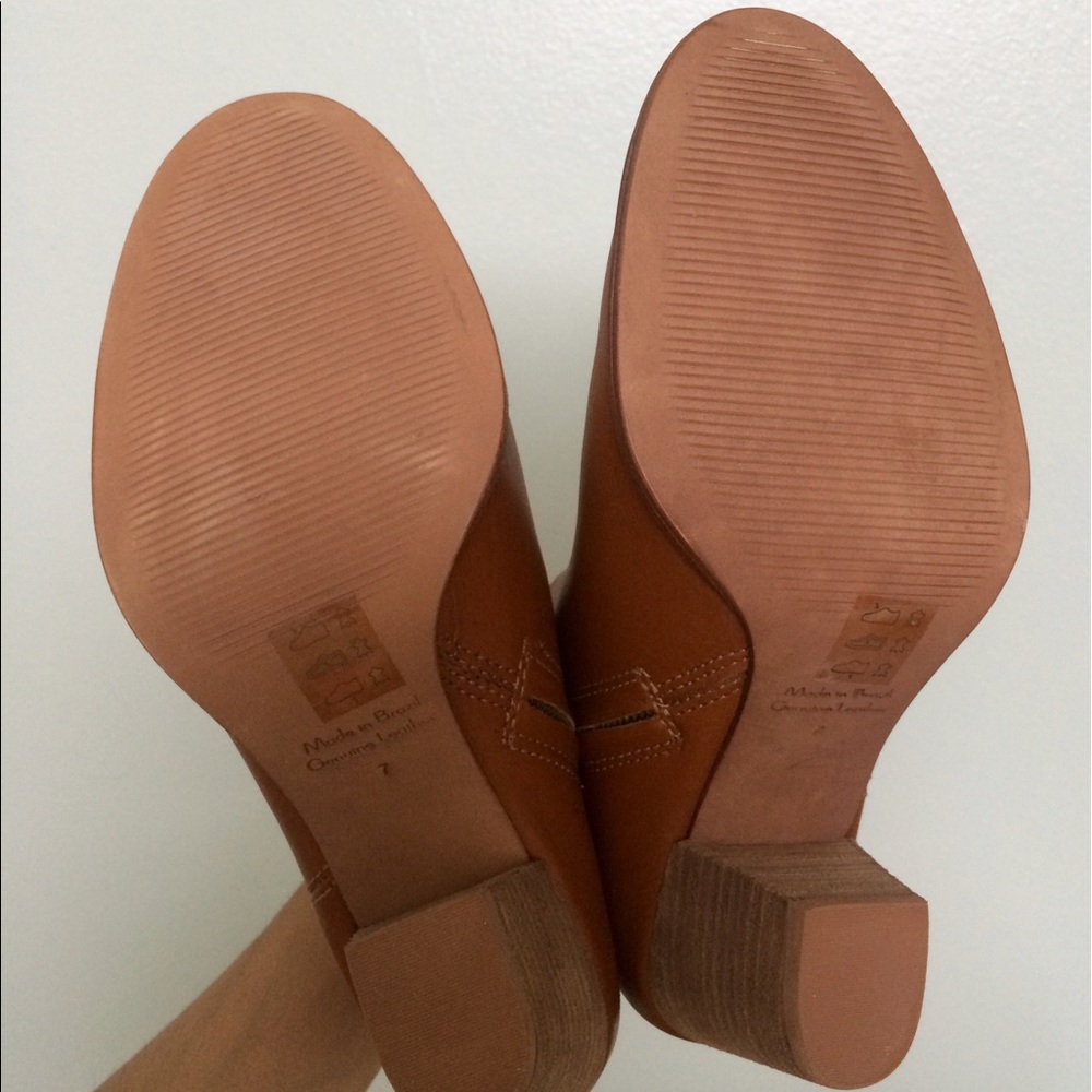 🆕 Madewell Billie Boot English Saddle size 7 - Picture 7 of 7