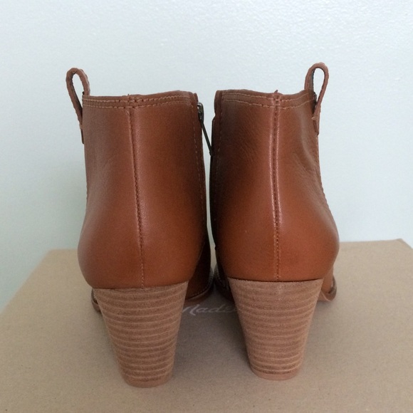 🆕 Madewell Billie Boot English Saddle size 7 - Picture 5 of 7