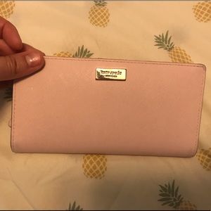 Beautiful blush Kate Spade Wallet