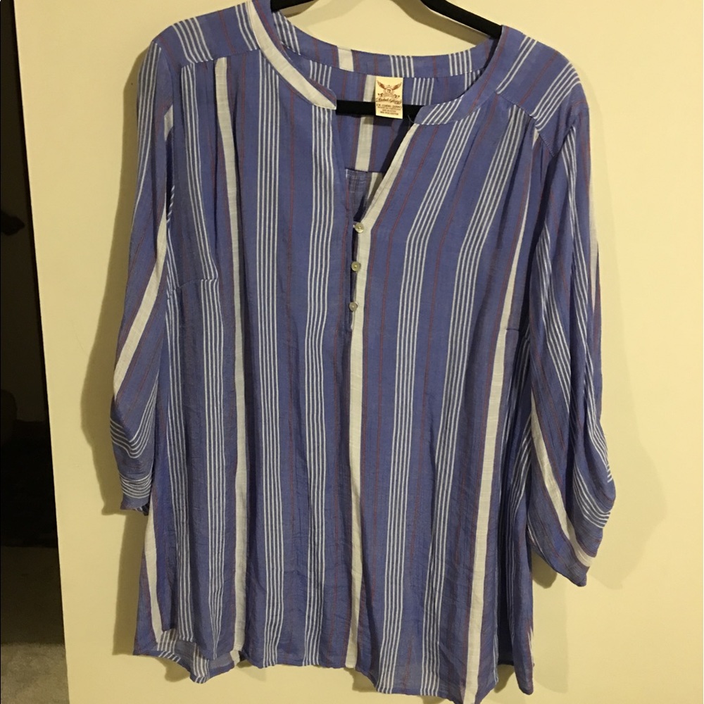 Plus size blouse