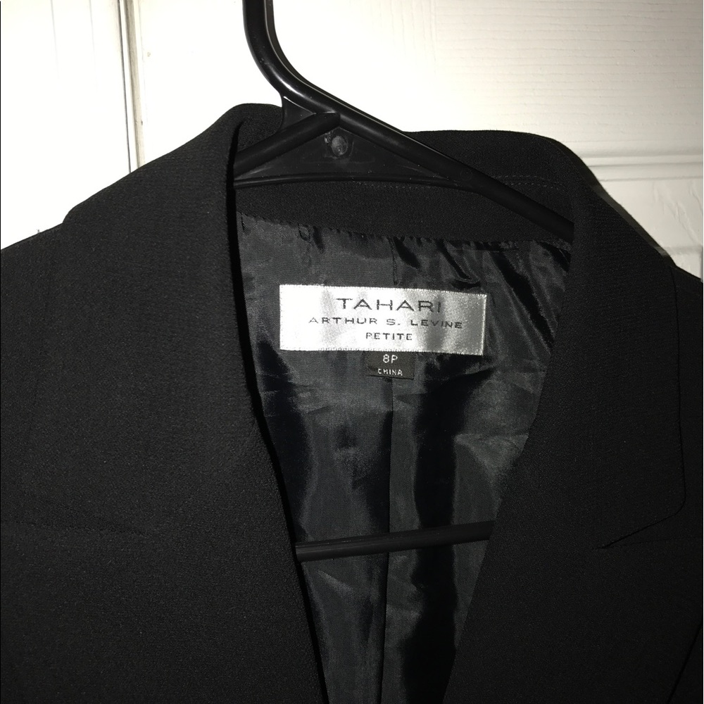 Tahari ASL Petite Two-Piece Pants Suit