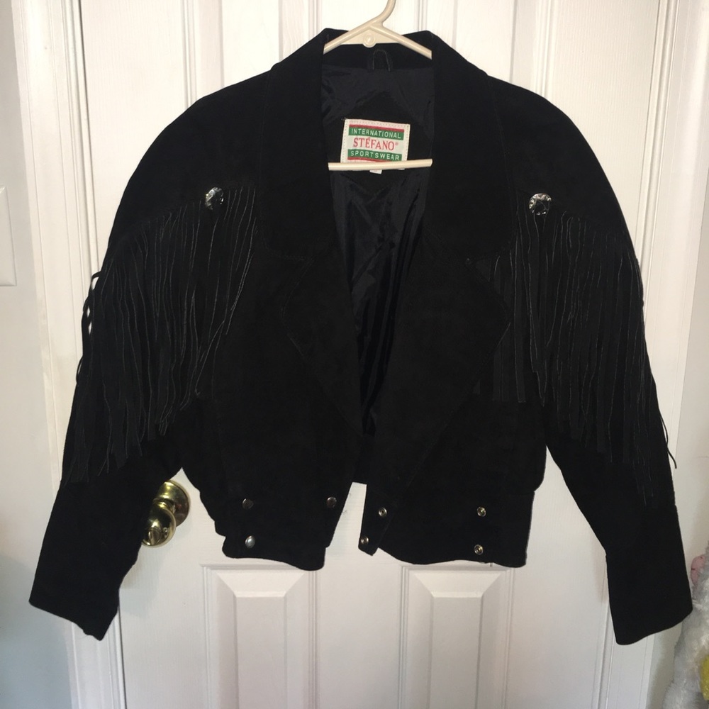 NWOT Fringe jacket