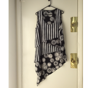 The Pyramid Collection, Sheer High Low Tunic