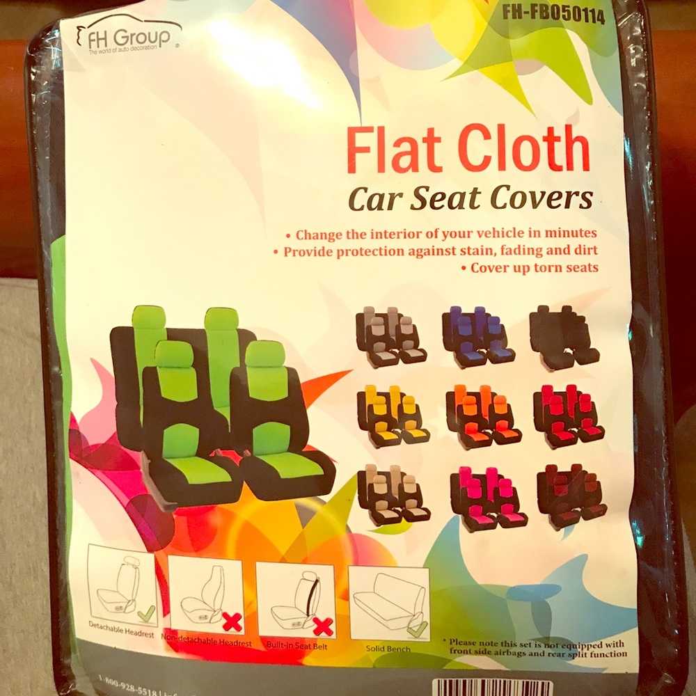 Lime Green Car Seat Covers