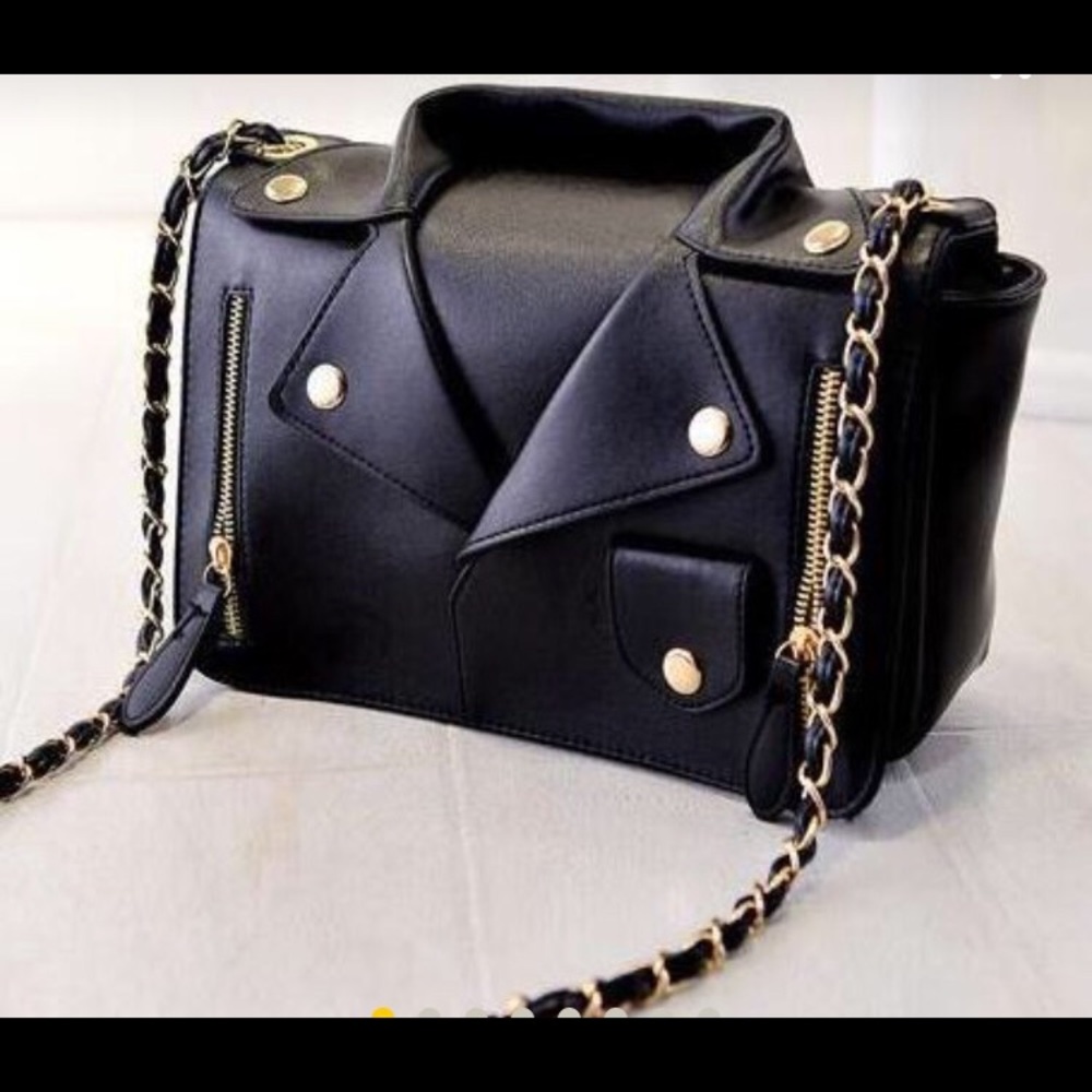 Motorcycle jacket purse **final sale price**