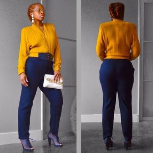 Gold and Black Vintage Jumpsuit