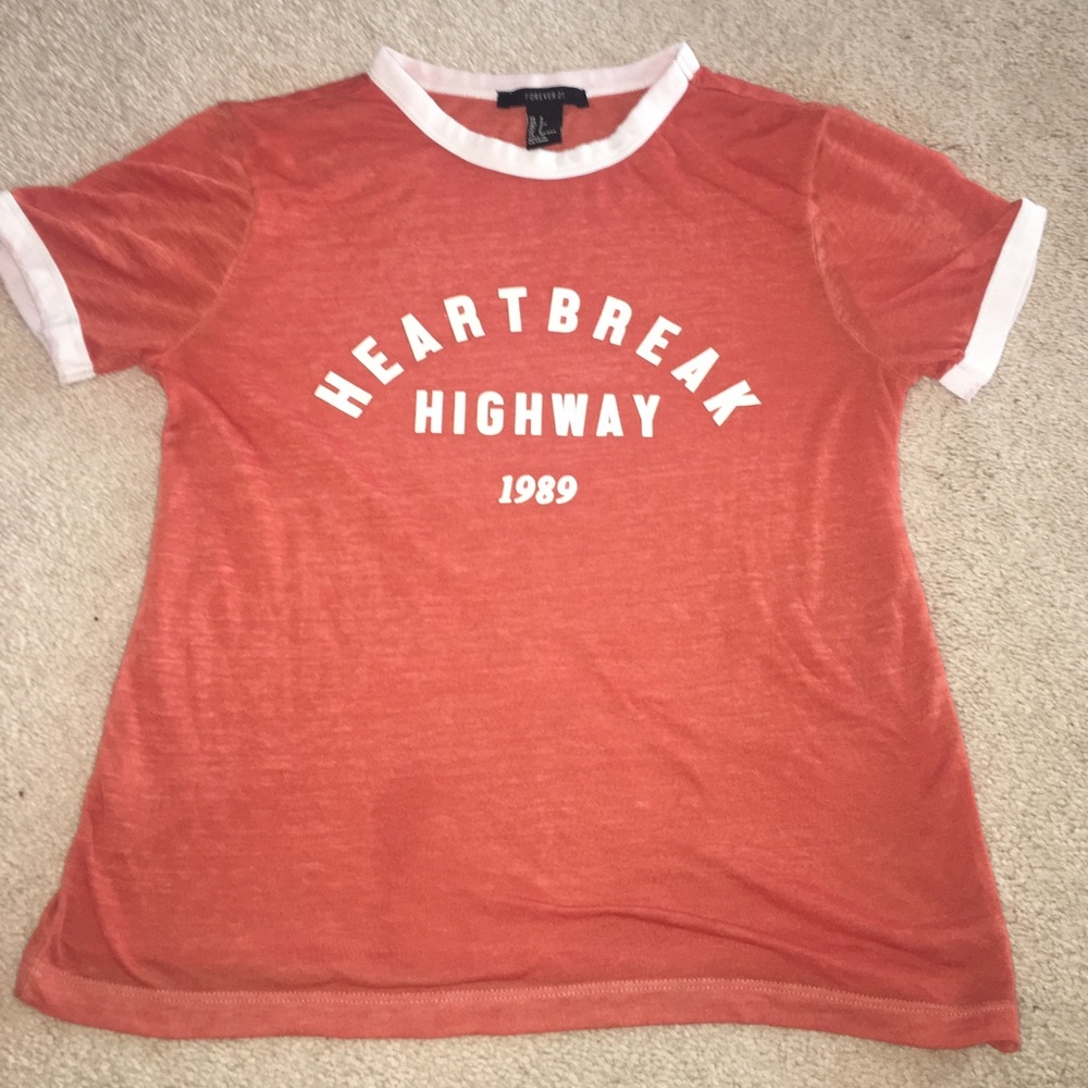 Forever 21 Ringer Tee