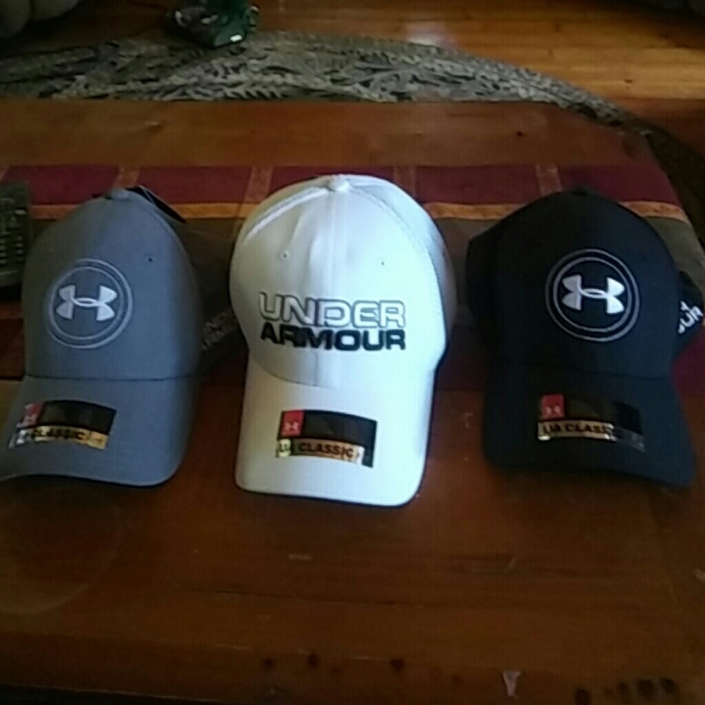 3 under armour hats