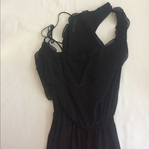 One shoulder ruffle top