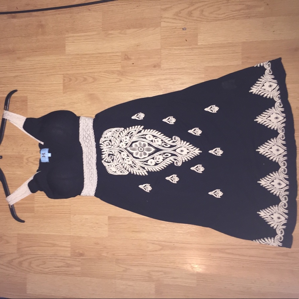 black dress