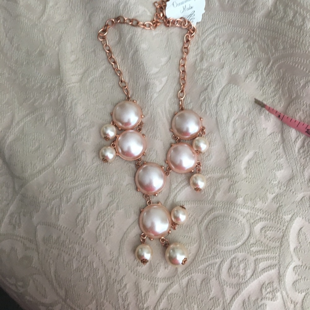 Rose gold necklace