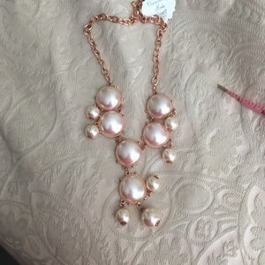 Rose gold necklace