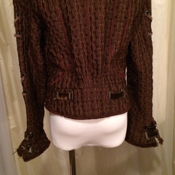 SOLD—Vintage Brown FUN! Jacket Excellent Condition - Picture 5 of 6