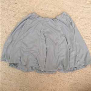 Blue brandy melville suede skaterskirt BUNDLE ONLY