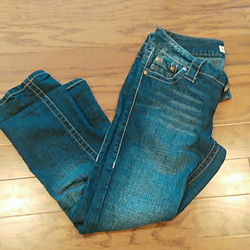 Paris Blues blue jean capris