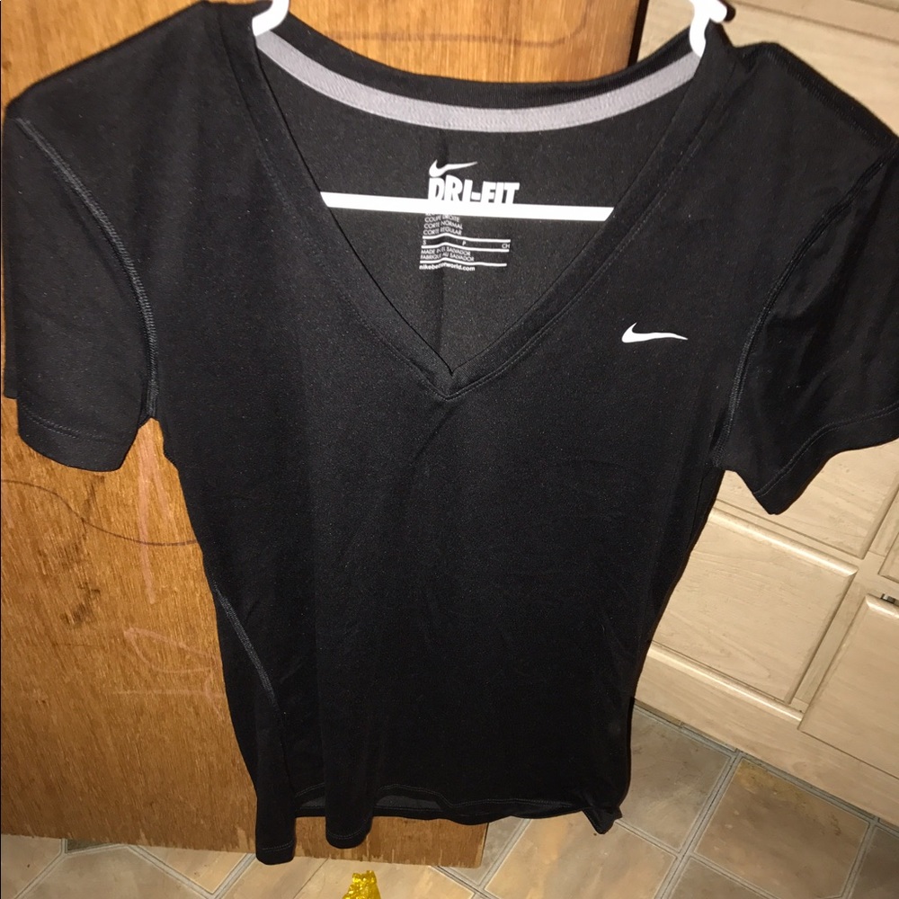 Black Nike v neck