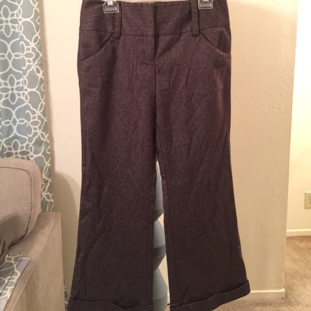 Brown slacks