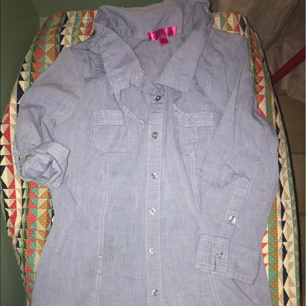 Jean like blouse