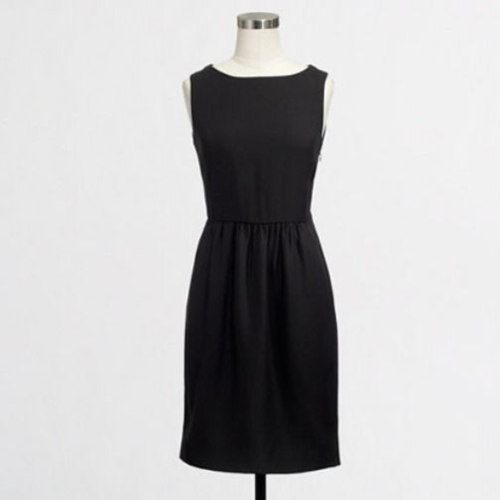 J. Crew Factory sleeveless ruched dress