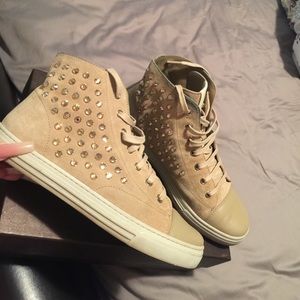 Swarovski Gucci Mid Gym Shoe