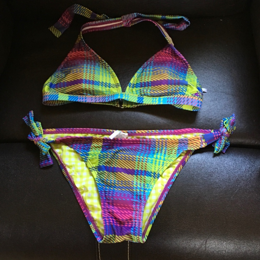 Bright beautiful swimsuit