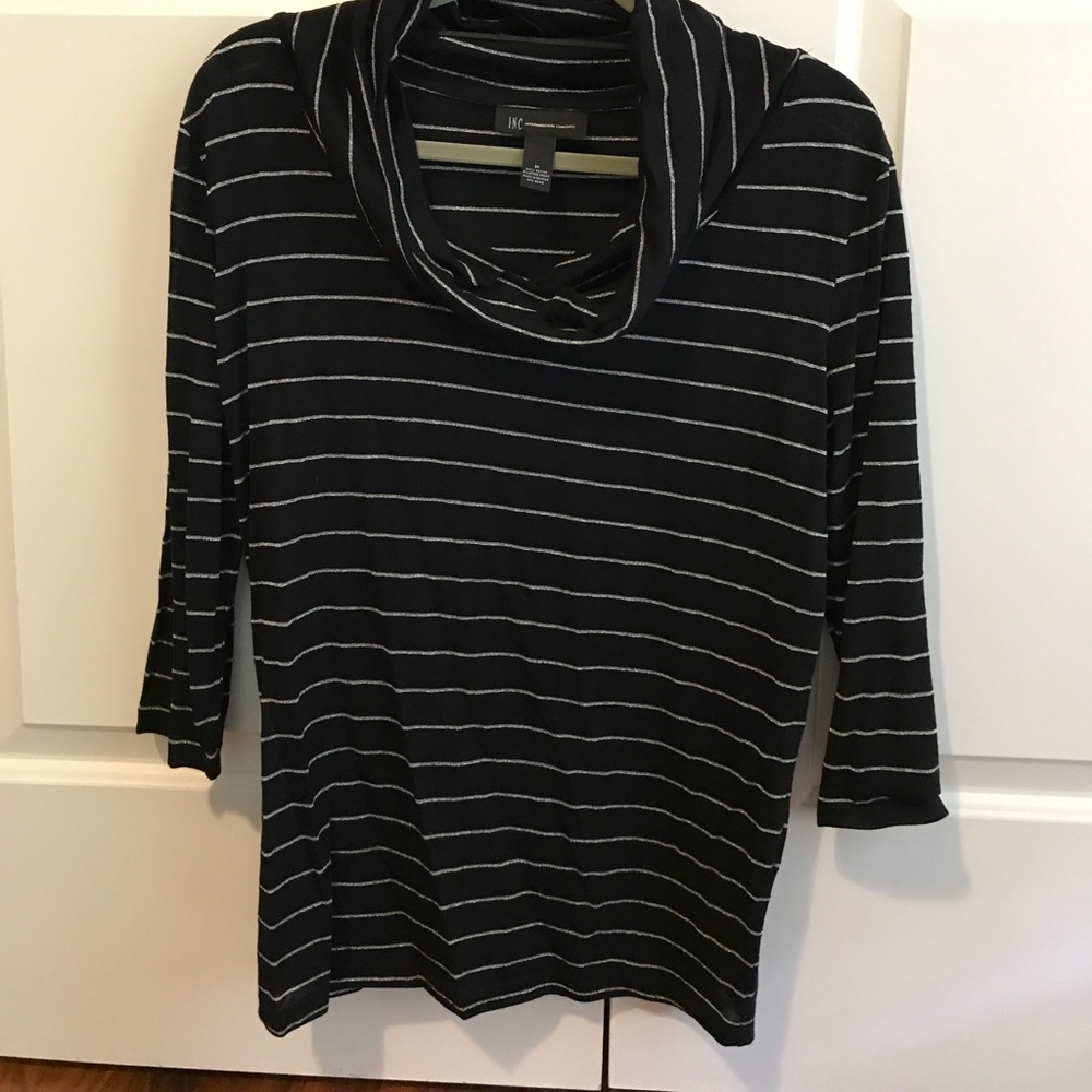 3/4 sleeve cowl tee from INC.