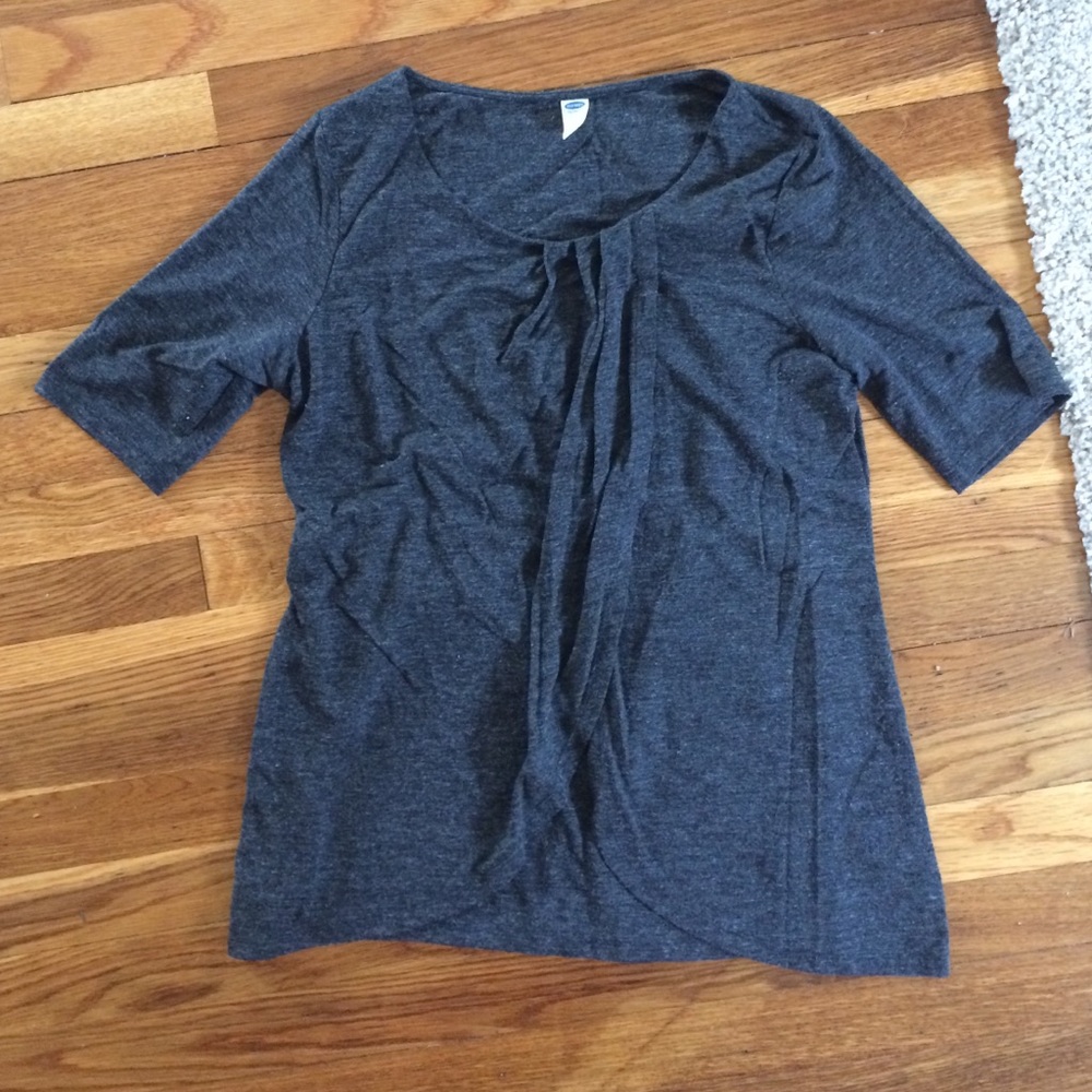 Old Navy grey large nursing top