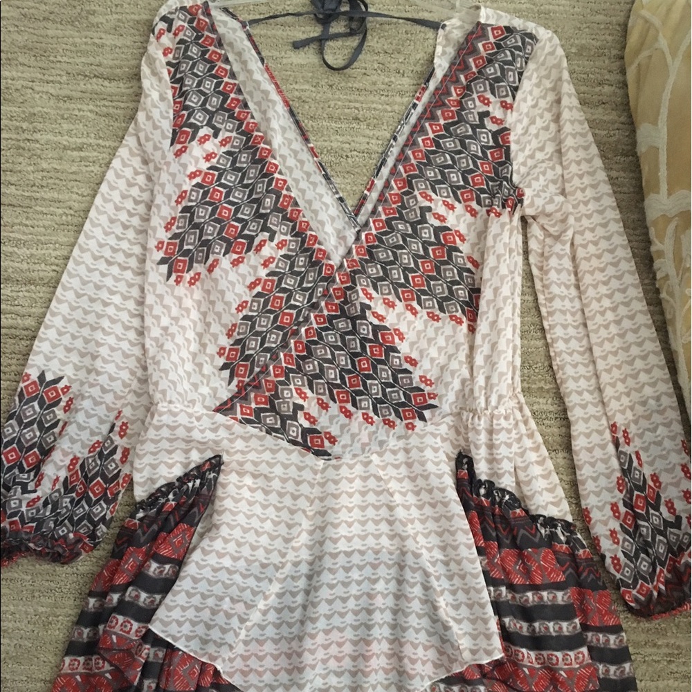 Free People Ruffled Tunic