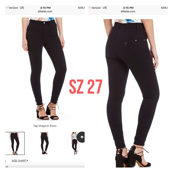 Guess black jeans - Picture 1 of 1