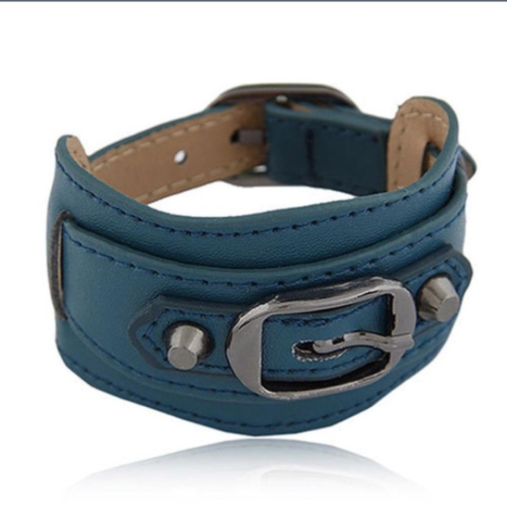 Faux Leather Bracelet