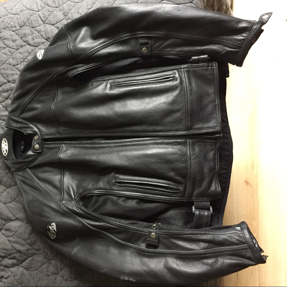 Leather jacket