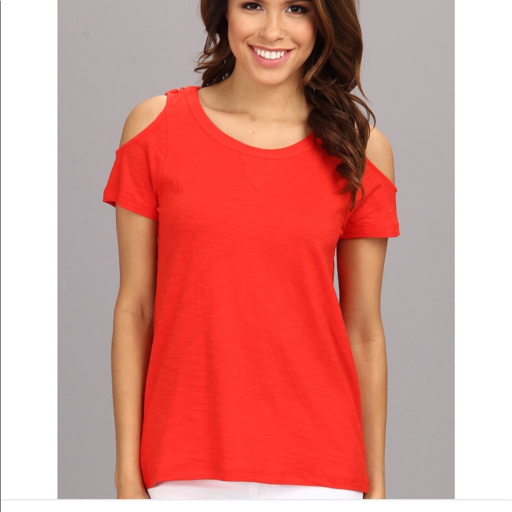 Two by Vince Camuto Cold Shoulder Top
